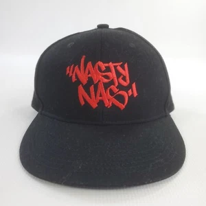 NASTY NAS NY State of Mind Tour 2023 Negro Rojo Snapback Sombrero Nueva York Hip-Hop Rap - Imagen 1 de 10