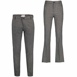 NEW 60s 70s FLARED FLARES OR SLIM DOGTOOTH TAILORED SUIT TROUSERS DYLAN MC1054/5 - Picture 1 of 10