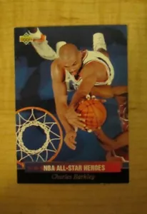 1992-93 Upper Deck All Star Heroes Charles Barkley #11 Phoenix Suns - Imagen 1 de 2