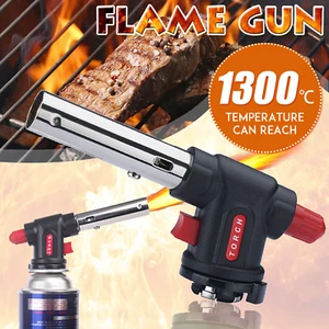 Butane Gas Blow Torch Camping Iron Welding Soldering Fire Lighter Frame Gun AU - Picture 1 of 14