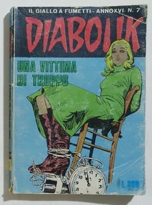 I101302 DIABOLIK - a. XVI n. 7 - Una vittima di troppo  - Foto 1 di 4