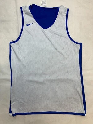 Camiseta deportiva de baloncesto reversible para gimnasio abierto Nike One Ply para hombre M azul blanco HM9957 Foto 1 de 4