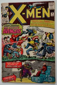 Comicbuch - Uncanny X-Men #9 Kirby/Stone & Lee. Die Avengers 1965 - Bild 1 von 22