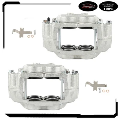 Front Brake Calipers Set (2) For 2006 2007 Subaru Impreza WRX H4 2.5L USA Foto 1 de 4