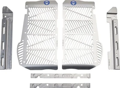 Protector de parrilla de escombros de radiador delantero de aluminio Moose negro 3/16 BETA RR-S 390 20-22 Foto 1 de 3