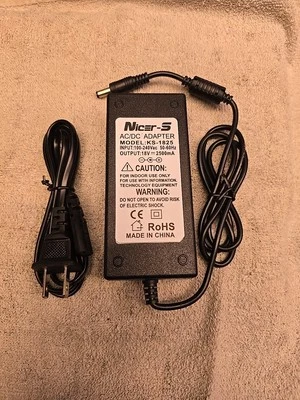 NICER-S Cricut Expression 2 AC Adapter 18V Power Cord for Die Cutting Machine