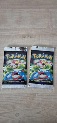 Pokémon Karte/card Booster Base 1. Edition Bisaflor OVP - Bild 1 von 2