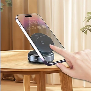 Magnetic Suction Cup Phone Mount for Magsafe 360°Rotation Magnetic Holder Foldab - Picture 1 of 11