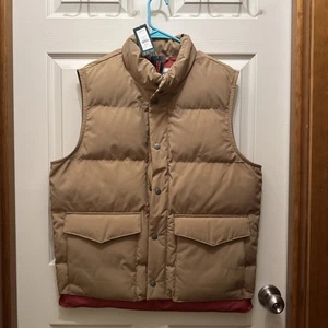 NWT Alpine Design Men's 1962 Puffer Best Vintage Sand Size Medium - Picture 1 of 5