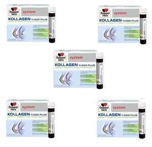5x Doppelherz Kollagen 11000 PLUS Health&Mobility, 150 Phials x 25ml, FREE P&P - Picture 1 of 5