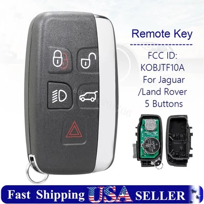 Replacement For 2012 - 2018 Land Rover Range Rover Evoque Sport Remote Key Fob - Image 1 of 4