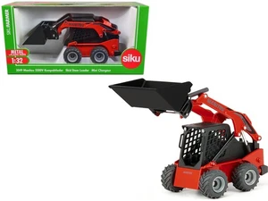 2023 Manitou 3300V Skid Steer Loader Red 1/32 Diecast Model Siku Collectible - Picture 1 of 4