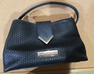 Bolso de Hombro Marc New York Andrew Marc Negro Botón Magnético 3 Compartimentos - Imagen 1 de 15