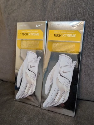 Guante de golf Nike Tech Xtreme para mujer derecho grande 22 CM lote de dos totalmente nuevo Foto 1 de 4