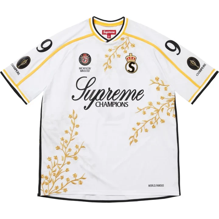 トップス Supreme Vinci Per Noi Soccer Jersey L Spring/Summer 2025 Preview – Supreme