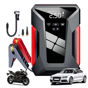 4 in 1 Car Jump Starter Auto Starting Device Air Compressor Air Pump - Picture 1 of 12