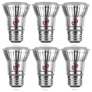 Explux Commercial-Grade LED PAR16 Long Neck Spotlight Bulbs, Dimmable, 60W Eq... - Picture 1 of 8