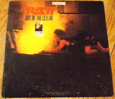 RATT-Out of The Cellar~ORIG. 1984 ATLANTIC Vinyl LP Record~HEAVY HAIR METAL~VG+ - Image 1 of 4