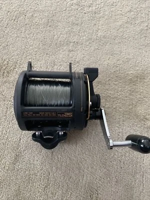 Shimano TLD 25 Saltwater Conventional Fishing Reel Lever Drag Trolling Casting - Image 1 of 4