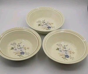 Royal Doulton Lambethware Fairford LS1056 Fruit Berry Dessert Bowl Set Of 3 6” - Picture 1 of 7