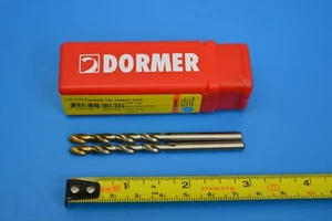 Paquete de 10 brocas de torsión de alta velocidad DORMER A002 4,20 mm HSS recubiertas de estaño - Imagen 1 de 3