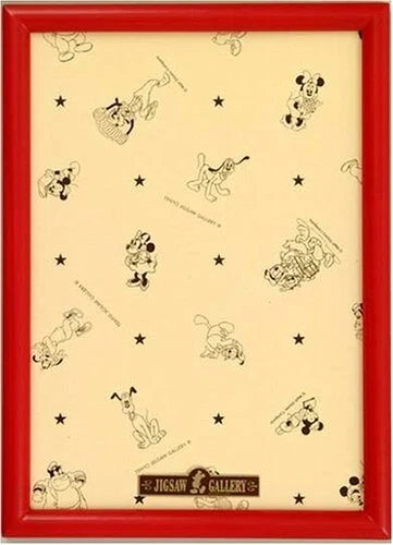 Marco rompecabezas de madera Tenyo Disney rojo 200 piezas 22,5x32 cm JP Foto 1 de 1