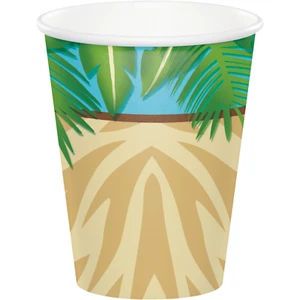 Safari Cups Birthday Cups Safari Birthday Party Decoration Kids Party Supply 8ct - Picture 1 of 1