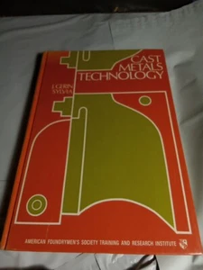 Cast Metals Technology Hardcover J. Gerin Sylvia - Picture 1 of 13