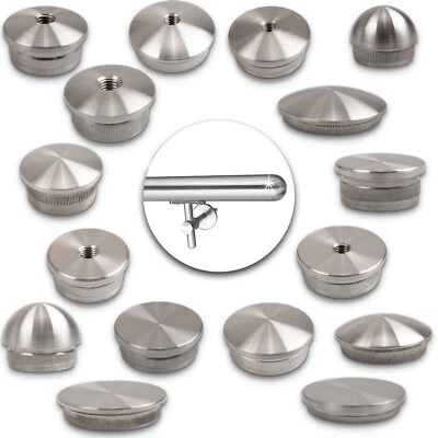 PRIOSTAHL End caps pipe plugs end cover plug pipe cap railing stainless steel V2A
