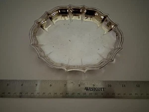 Chippendale International Silver Company 7 1/8” Bon Bon Dish - Picture 1 of 2