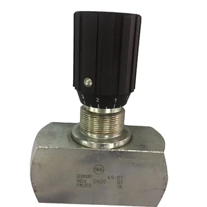 MHA Zentgraf Hydraulic Flow Control Valve G1"  NDV-DN20 Steel  PN350 bar - Picture 1 of 3