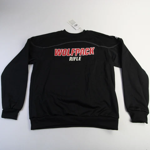 NC State Wolfpack adidas Aeroready Sweatshirt Men's Black New Cover