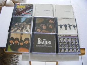 The Beatles 9 CD Lot Various Titles In V/G/N/M- One Made In West Germany & 8 USA - Picture 1 of 16