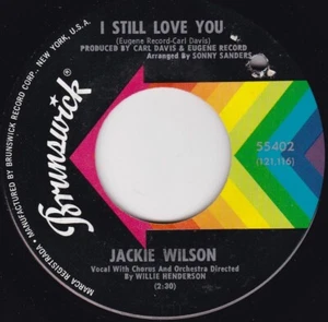 Soul / Funk--Jackie Wilson – I Still Love You / Hum De Dum De Do - Picture 1 of 2