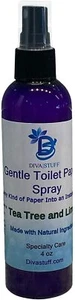 Gentle Toilet Paper Spray, Instant Wet Wipes,Tea Tree & Lime Scent, All Natural - Picture 1 of 3