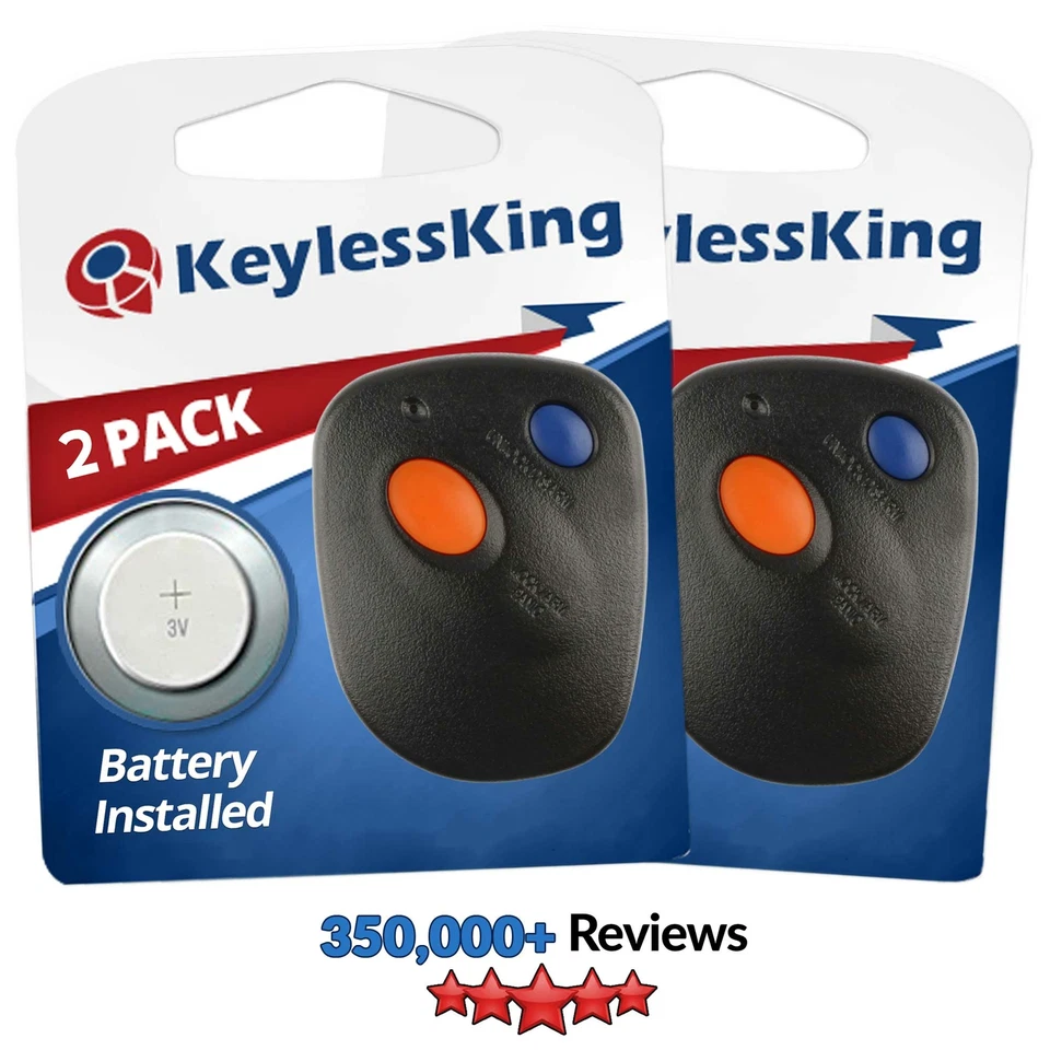 2 For 2000 2001 2002 2003 2004 Subaru Forester Legacy Outback Car Remote Key Fob - Изображение 1 из 1