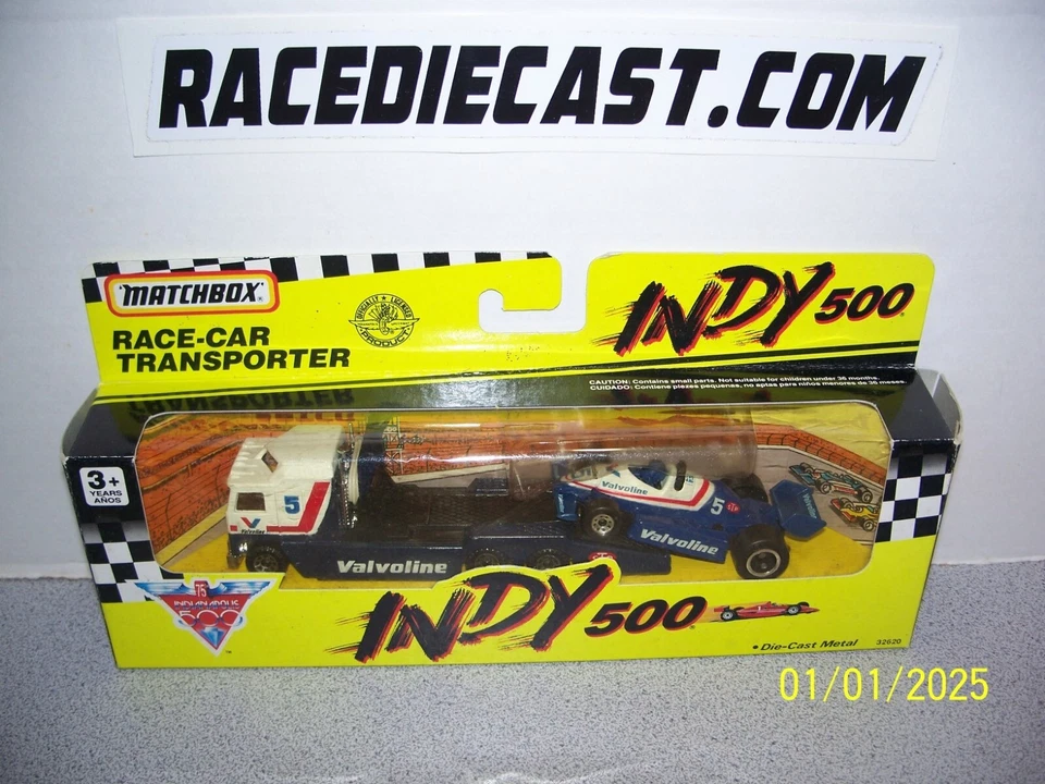 #5 AL OUR JR. 1/55 VALVOLINE 1990 CAMIÓN Y CAR MATCHBOX INDY Foto 1 de 1