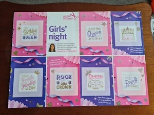 Girls Night Celebration Cards Cross Stitch Pattern - Pattern Only - Picture 1 of 4