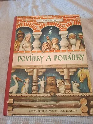 1952 Czech book for children Russian fairy tales ill. by Kubasta - Image 1 of 4