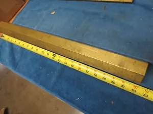 2" HEX BRASS STOCK 22" Long weight 18 lbs. - Picture 1 of 2