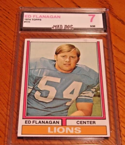 ED FLANAGAN***1974 TOPPS #111***Set BREAK***Mint 7***LIONS***Mad DOG - Picture 1 of 1