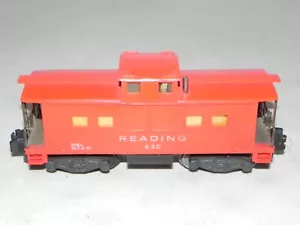 American Flyer S Ga. Reading Lighted Caboose #630 LIGHTS - Picture 1 of 6