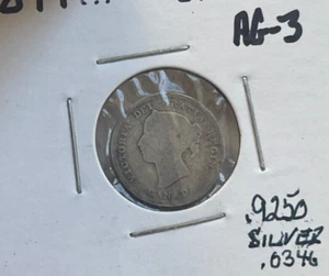 1899 Canada 5 Cents - Silver - Picture 1 of 2