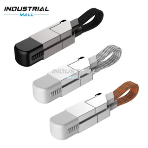 4-in-1 USB C Multi Fast Charging Cable USB/C to Type C Fast Sync Charger Adapter - Afbeelding 1 van 17