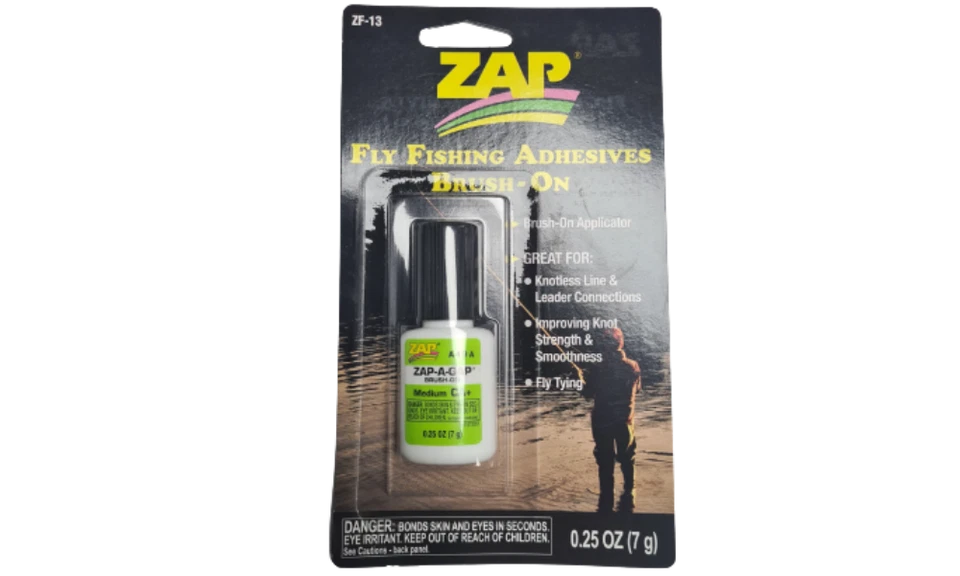 ZAP A GAP Zap-A-Gap Brush-On Sekundenkleber Fliegenbinden mit Pinsel zum Auftragen