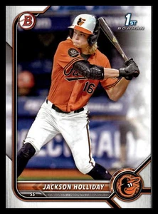 Bowman Draft 2022 #BD-168 Jackson Holliday - Imagen 1 de 2