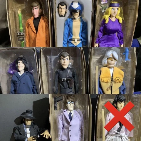 Medicom Toy Lupine The 3rd III Stylish Collection 8 Types Set Racer Linda Jigen Cover