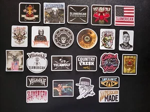Yelawolf Stickers Slumerican Decals Catfish Billy Creek Water Rock Music Slum - Picture 1 of 24