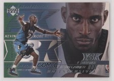 2000-01 Upper Deck Silver UD Exclusives /500 Kevin Garnett #194 HOF