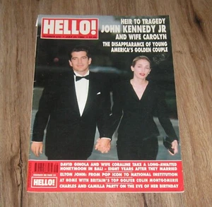 HELLO 1999 magazine John F Kennedy Jr Carolyn Bessette RICKY MARTIN Volochkova - Picture 1 of 5